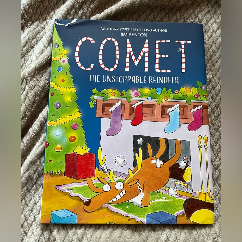 Comet the  unstoppable reindeer book